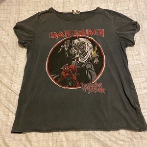 Iron maiden oversized tee